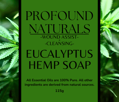 Hemp Soap - Eucalyptus 115g - Profound Naturals