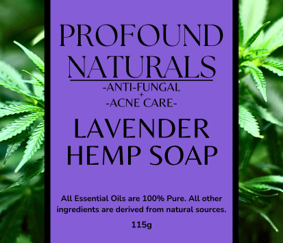 Hemp Soap - Lavender 115g - Profound Naturals