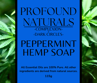 Hemp Soap - Peppermint 115g - Profound Naturals